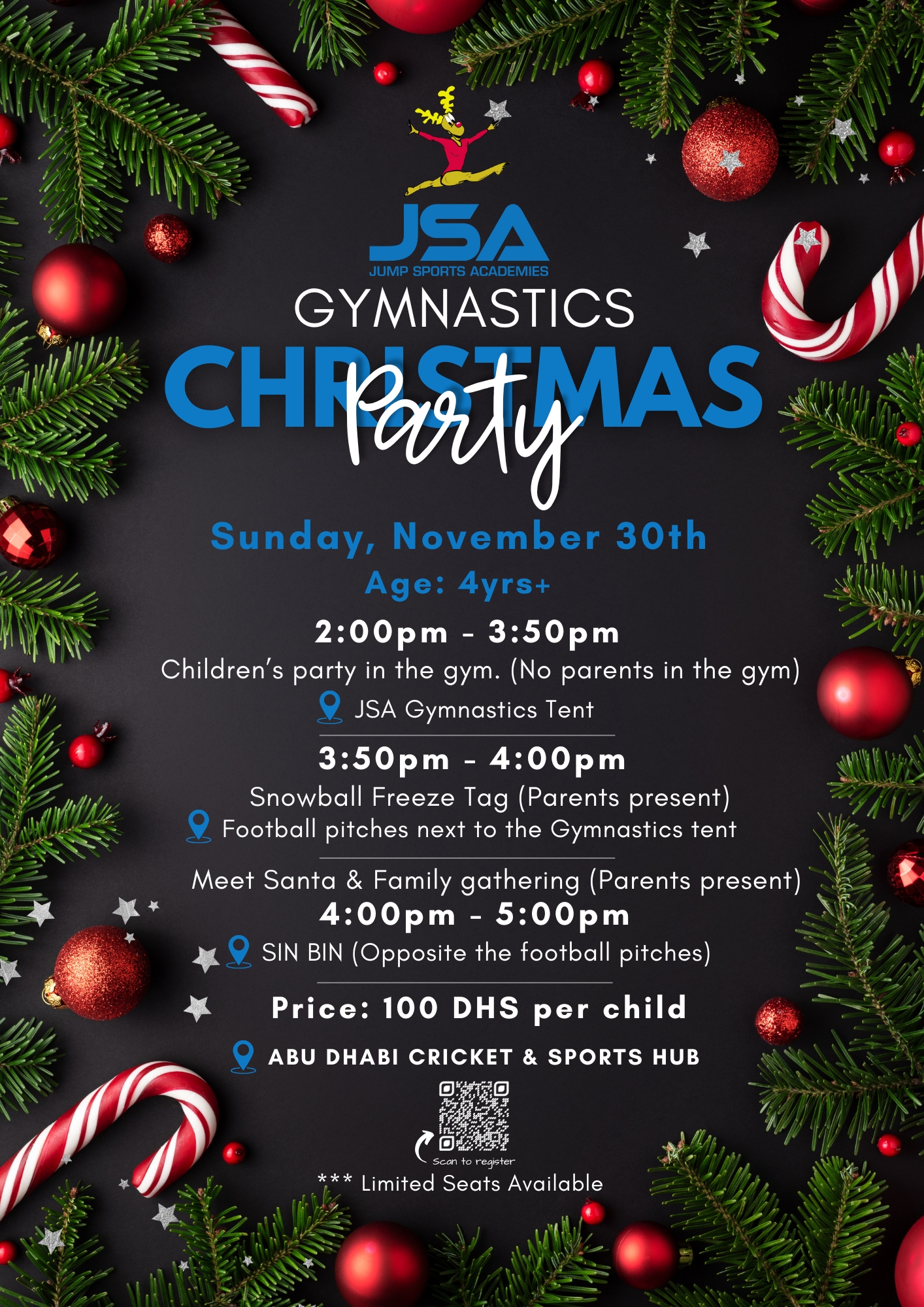Gymnastics Christmas Party 2025